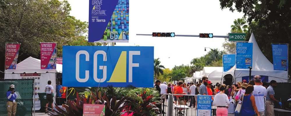 Tres días de diversión en el [Festival de Artes de Coconut Grove]