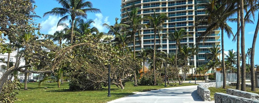 Paseo por el [Parque Lummus en Miami Beach]